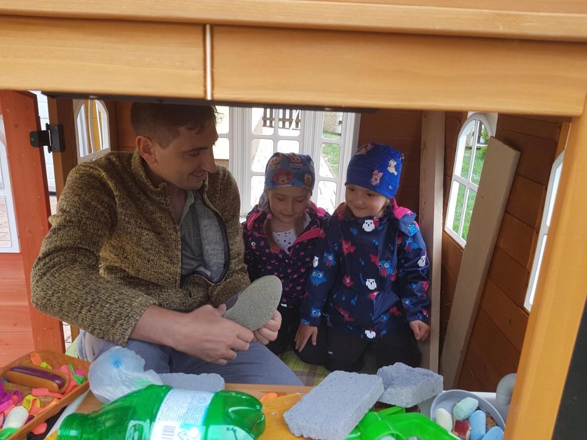 Appartamento Zlty Dom Vrbov Esterno foto